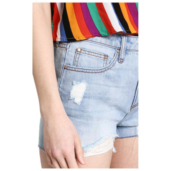 Funky Buddha Γυναικεία βερμούδα jean